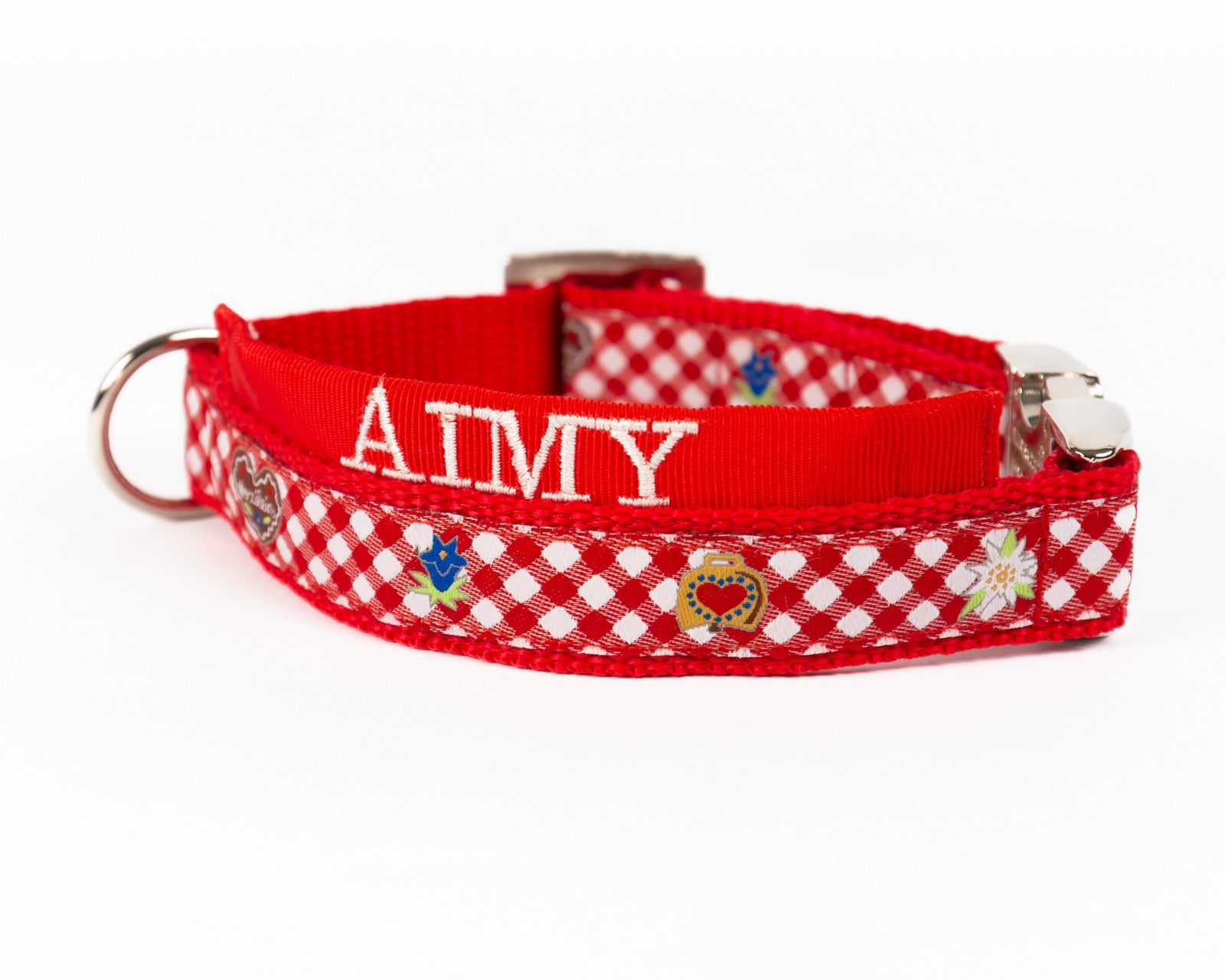 Hundehalsband Modell "Aimy" aus der Kollektion Herzallerliebst Style.