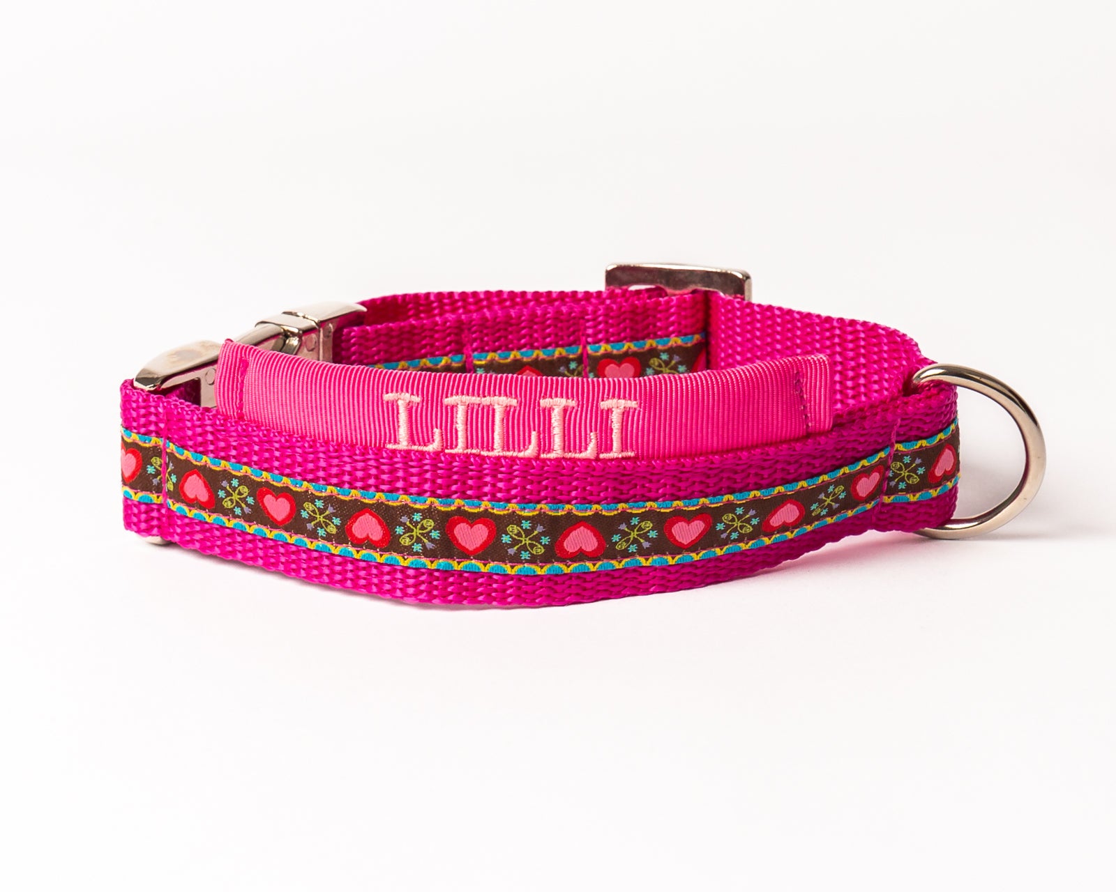 Hundehalsband Modell "Lilli" aus der Kollektion Herzallerliebst Style.