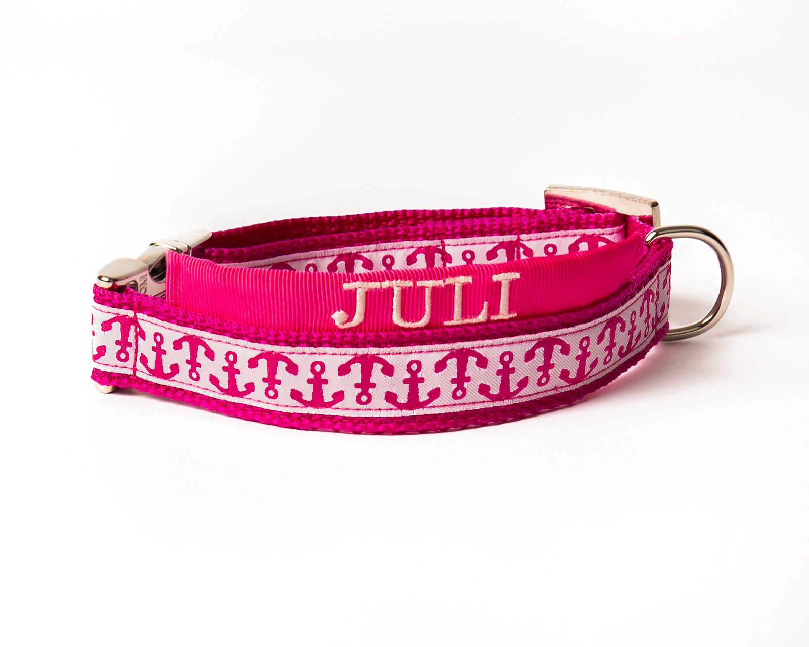 Hundehalsband Modell "Juli" aus der Kollektion Maritim Style.