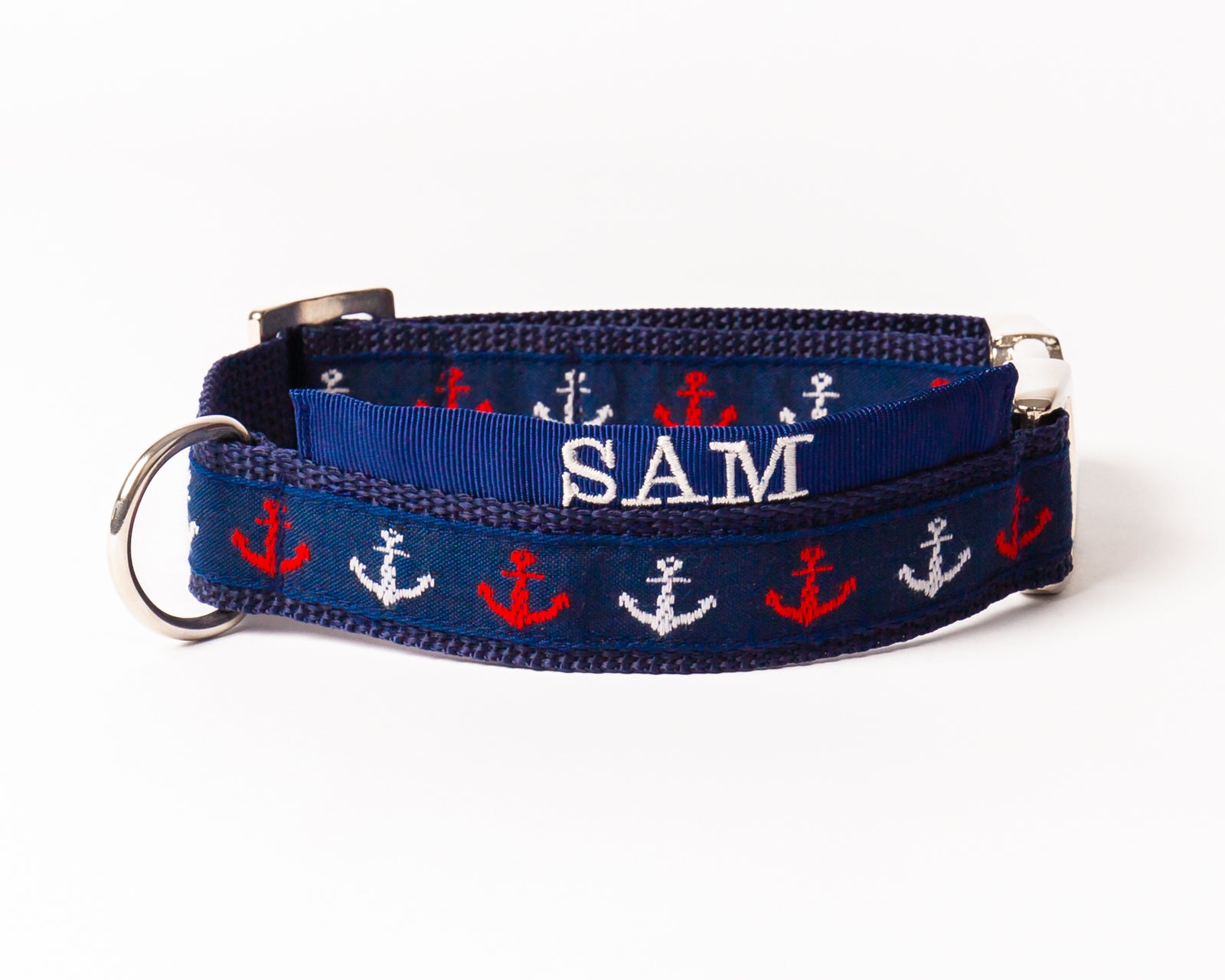 Hundehalsband Modell "Sam" aus der Kollektion Maritim Style.