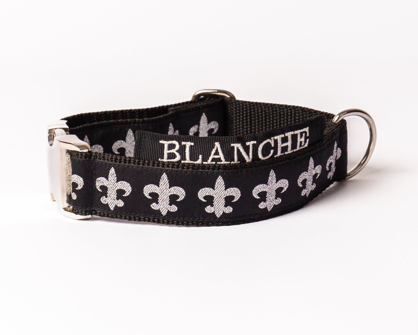 Hundehalsband Modell "Blanche" aus der Kollektion Princess Style.