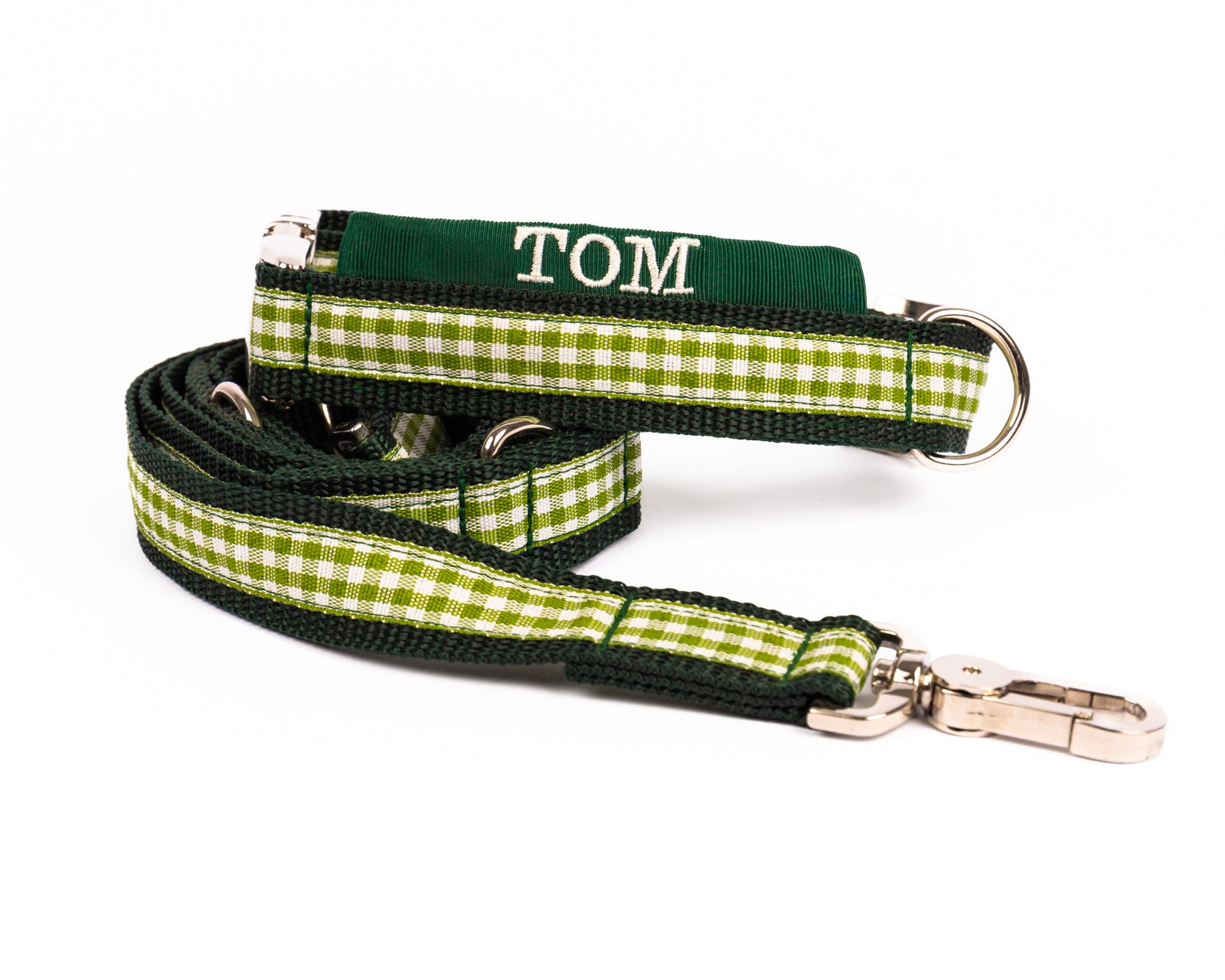 Hundeleine und Hundehalsband im Set Modell "Tom" aus der Kollektion Golf Style.