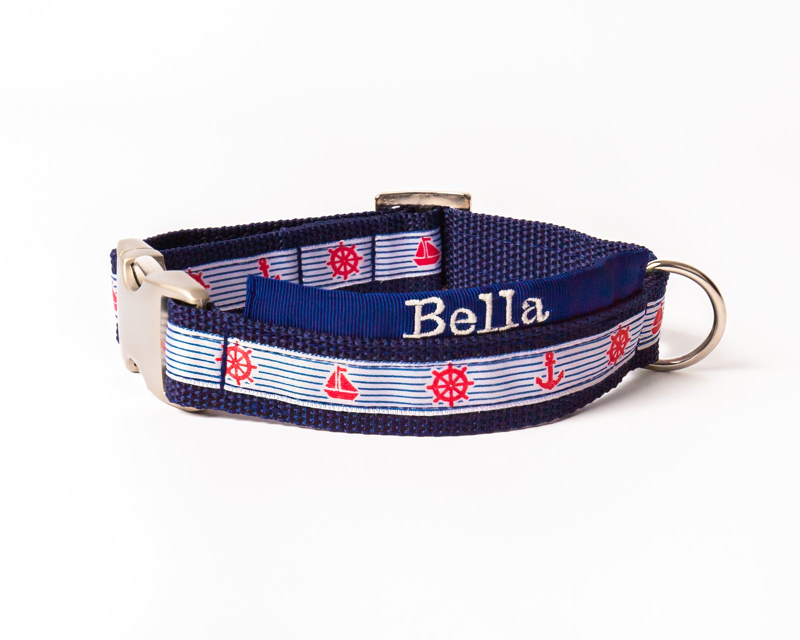 Hundehalsband Modell "Bella" aus der Kollektion Maritim Style.