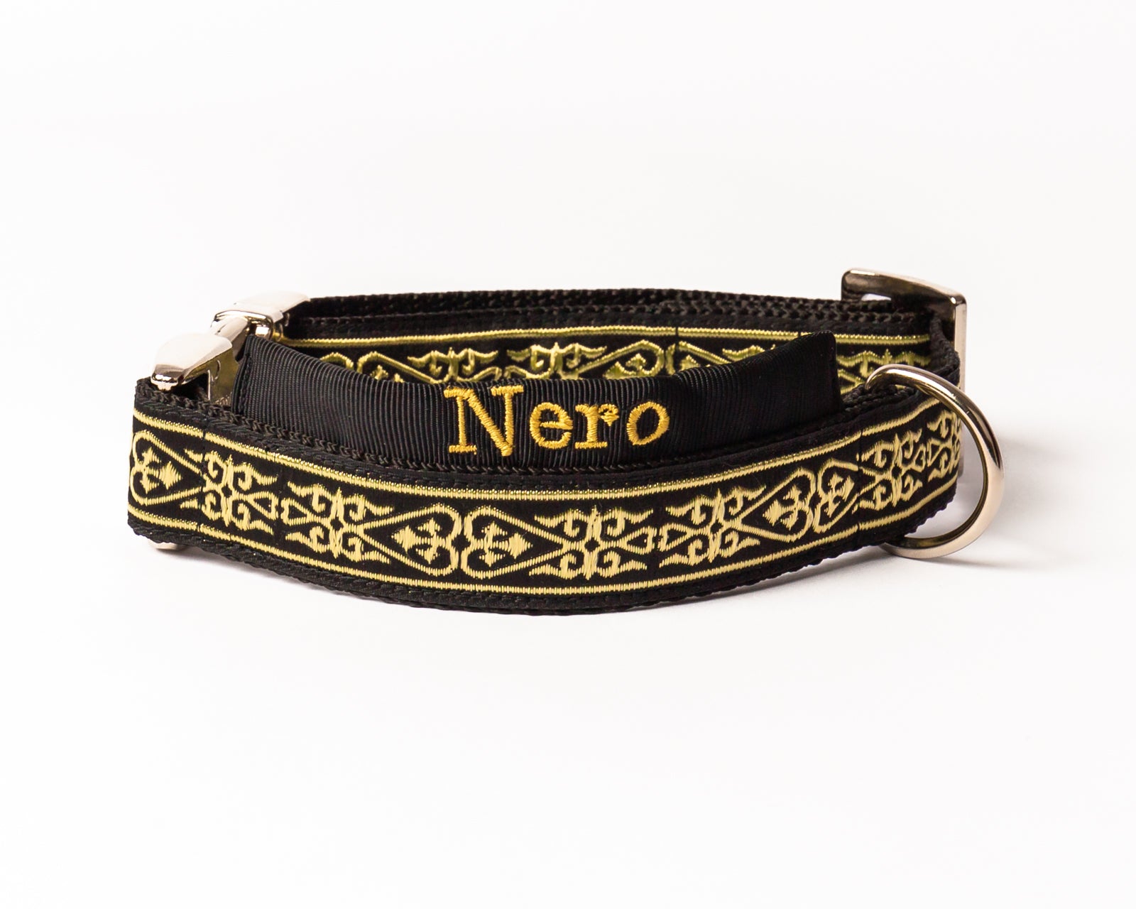 Hundehalsband Modell "Nero" aus der Kollektion Princess Style.