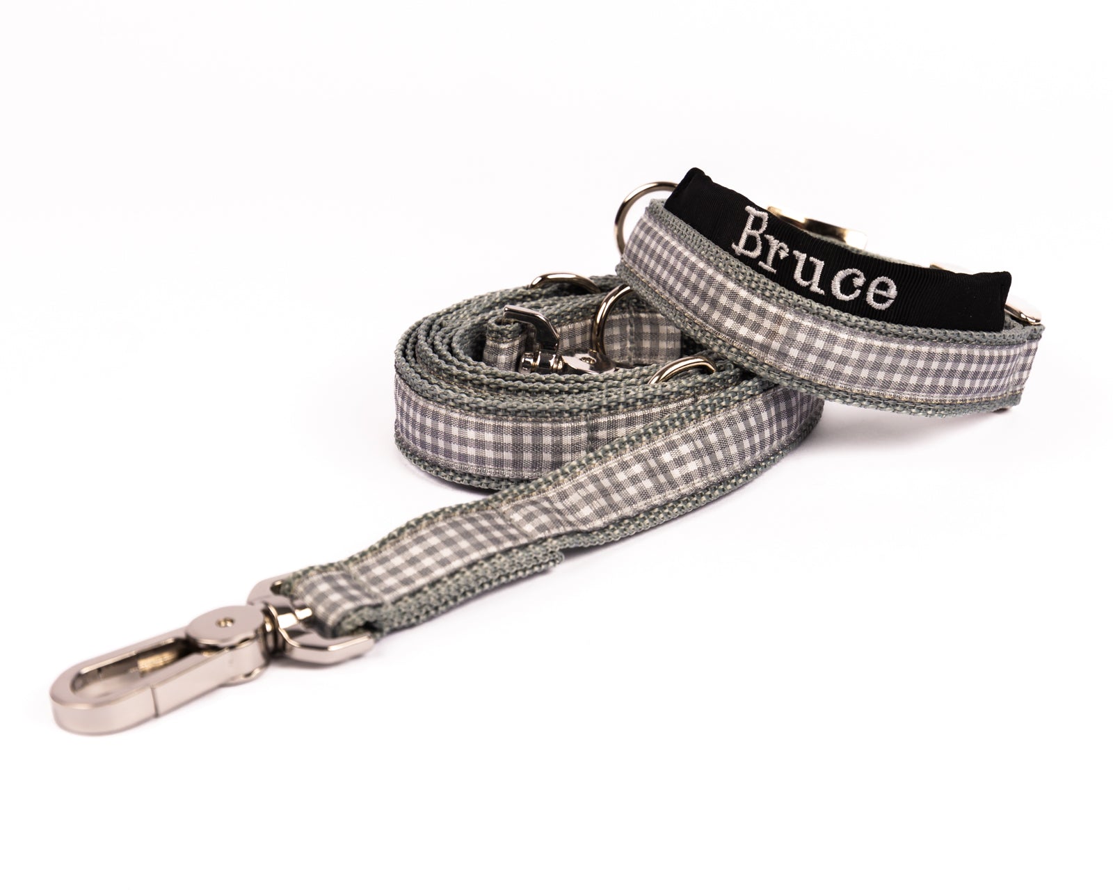 Hundeleine und Hundehalsband im Set Modell "Bruce" aus der Kollektion Golf Style.